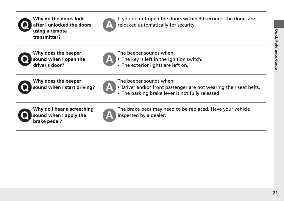 HONDA 2015 Pilot - Owner's Manual User Manual | Page 22 / 488