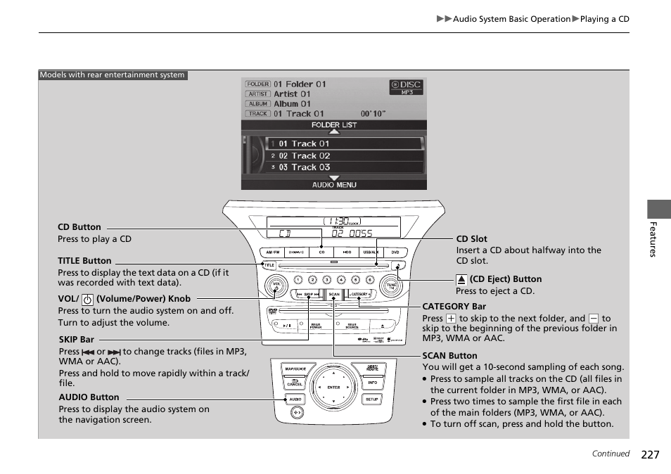 HONDA 2015 Pilot - Owner's Manual User Manual | Page 228 / 488