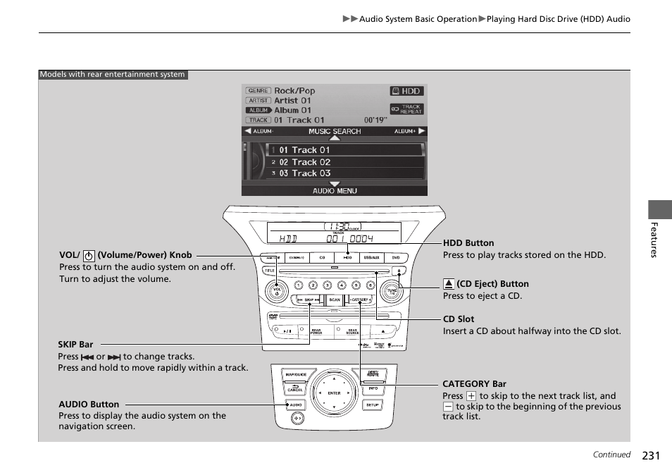 HONDA 2015 Pilot - Owner's Manual User Manual | Page 232 / 488