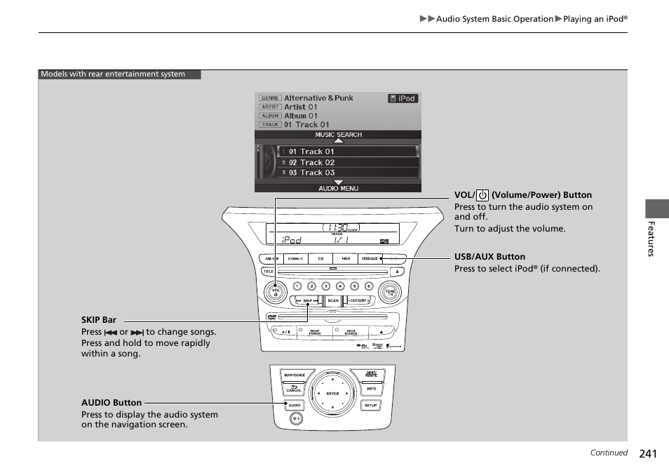 HONDA 2015 Pilot - Owner's Manual User Manual | Page 242 / 488