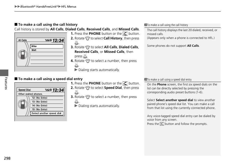 HONDA 2015 Pilot - Owner's Manual User Manual | Page 299 / 488