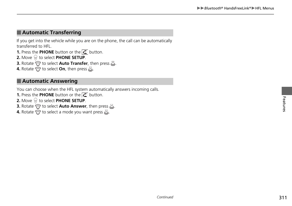 HONDA 2015 Pilot - Owner's Manual User Manual | Page 312 / 488
