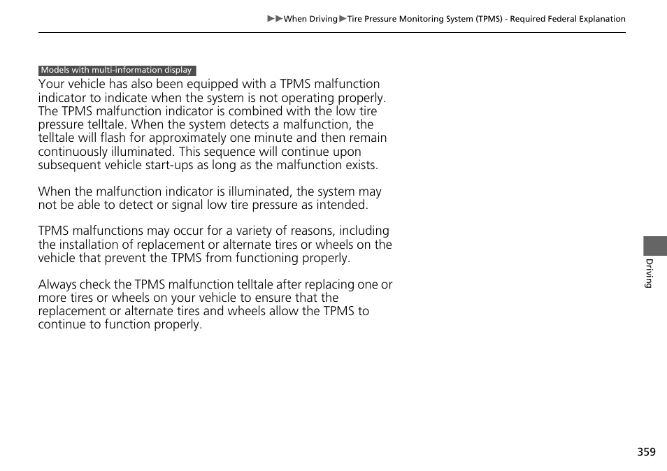 HONDA 2015 Pilot - Owner's Manual User Manual | Page 360 / 488