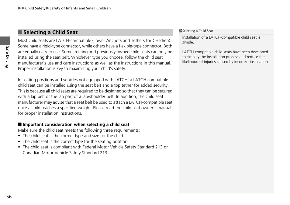 HONDA 2015 Pilot - Owner's Manual User Manual | Page 57 / 488