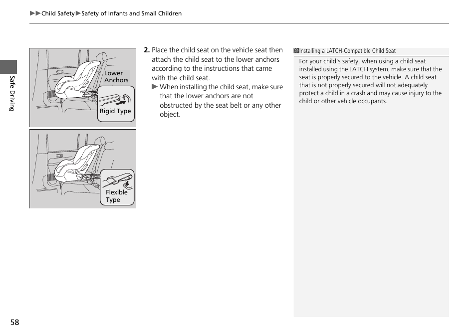 HONDA 2015 Pilot - Owner's Manual User Manual | Page 59 / 488