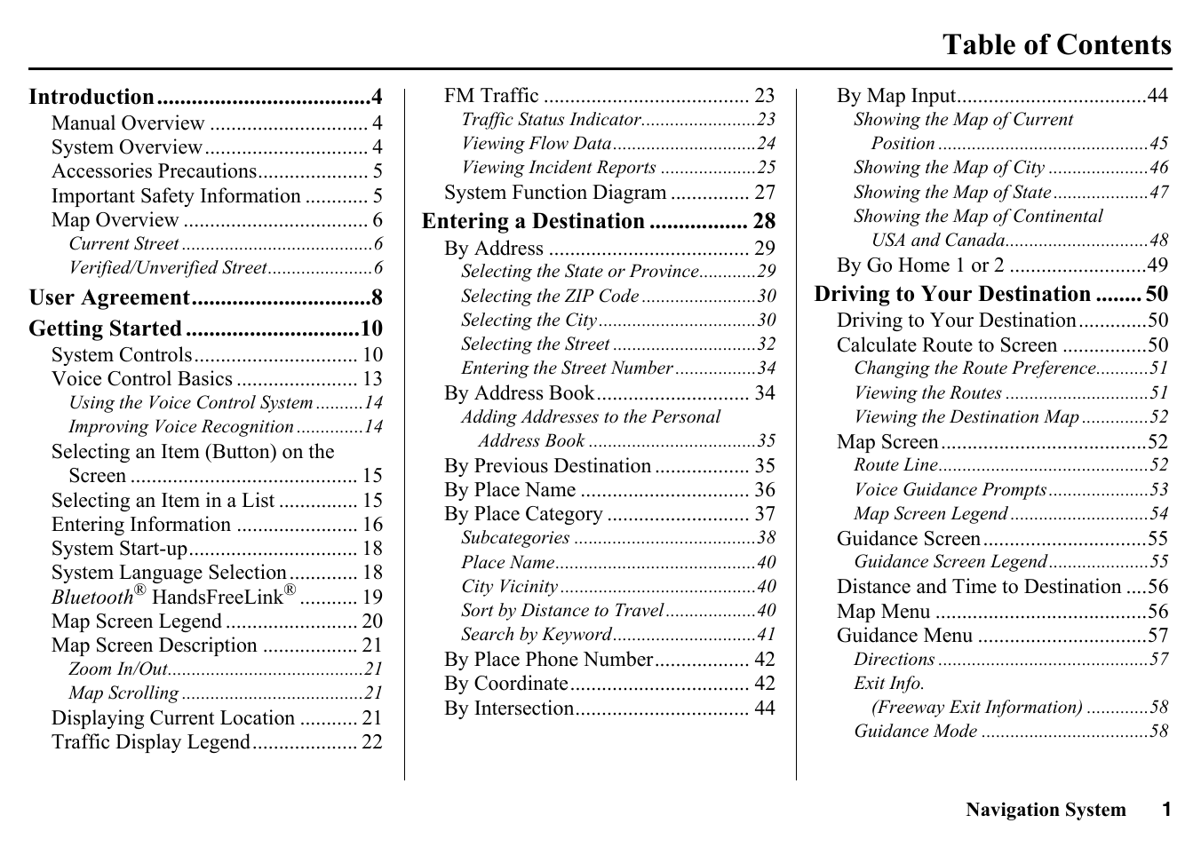 HONDA 2015 Pilot - Navigation Manual User Manual | 175 pages