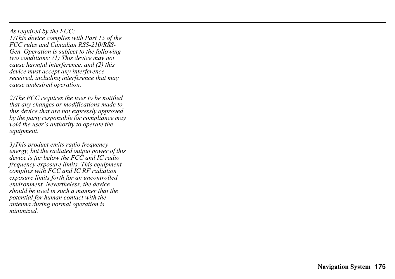 HONDA 2015 Pilot - Navigation Manual User Manual | Page 175 / 175