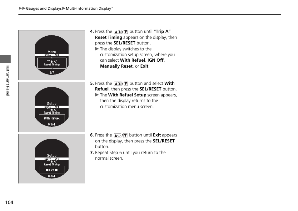 HONDA 1984 Accord Sedan - Owner's Manual User Manual | Page 105 / 593