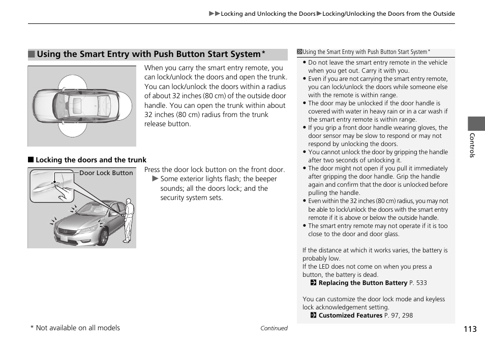 HONDA 1984 Accord Sedan - Owner's Manual User Manual | Page 114 / 593