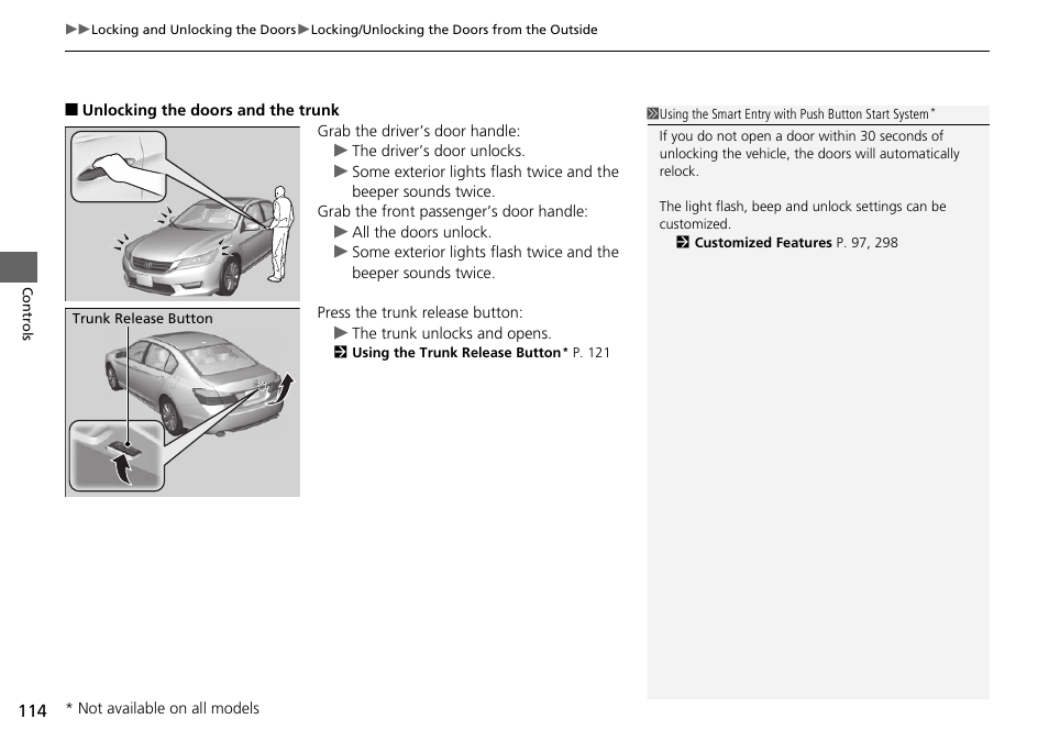 HONDA 1984 Accord Sedan - Owner's Manual User Manual | Page 115 / 593