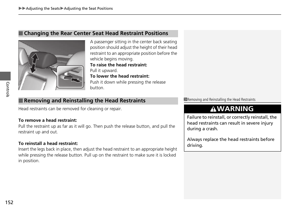 Warning | HONDA 1984 Accord Sedan - Owner's Manual User Manual | Page 153 / 593