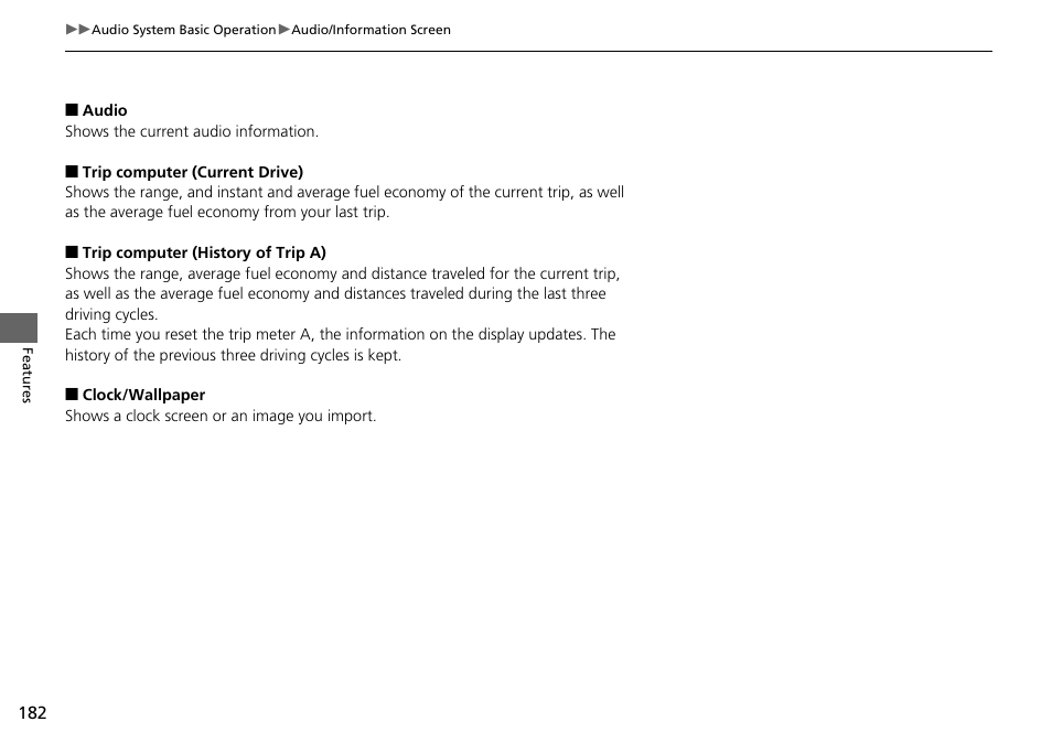 HONDA 1984 Accord Sedan - Owner's Manual User Manual | Page 183 / 593