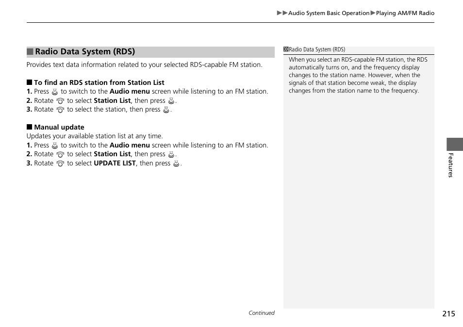 HONDA 1984 Accord Sedan - Owner's Manual User Manual | Page 216 / 593