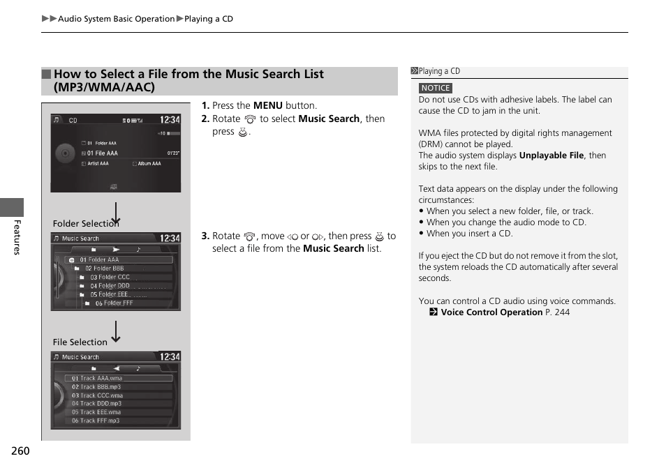 HONDA 1984 Accord Sedan - Owner's Manual User Manual | Page 261 / 593