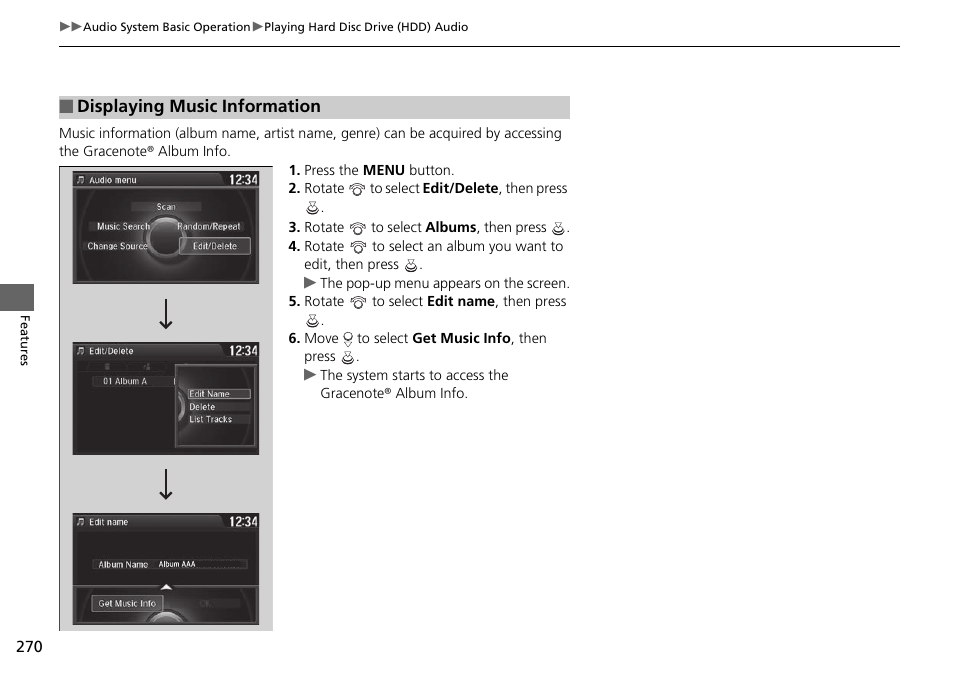 HONDA 1984 Accord Sedan - Owner's Manual User Manual | Page 271 / 593