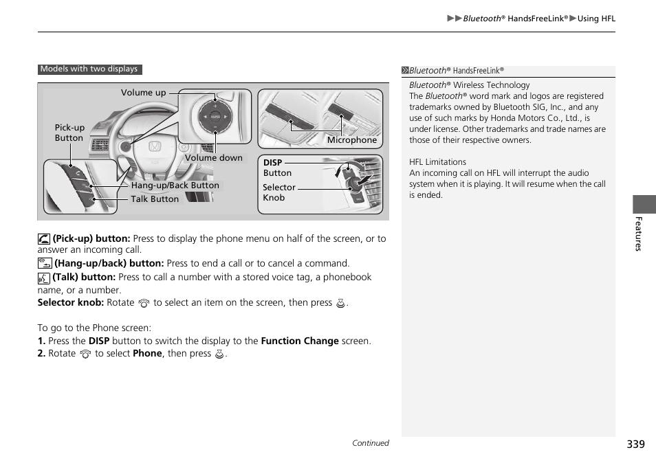 HONDA 1984 Accord Sedan - Owner's Manual User Manual | Page 340 / 593