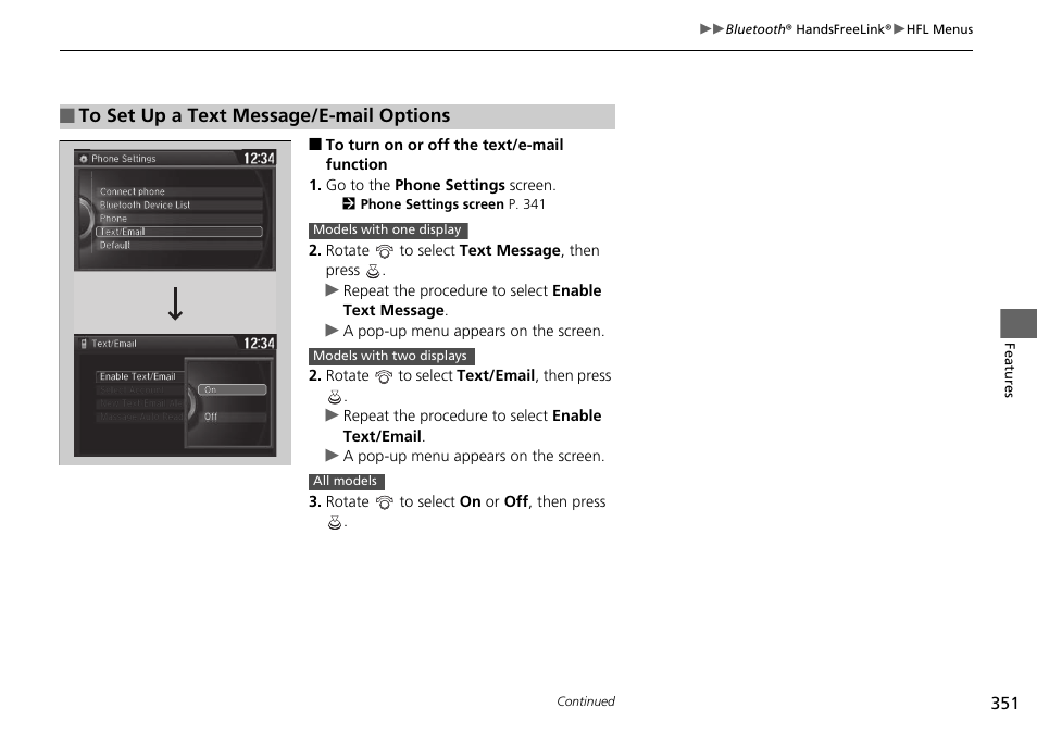 HONDA 1984 Accord Sedan - Owner's Manual User Manual | Page 352 / 593