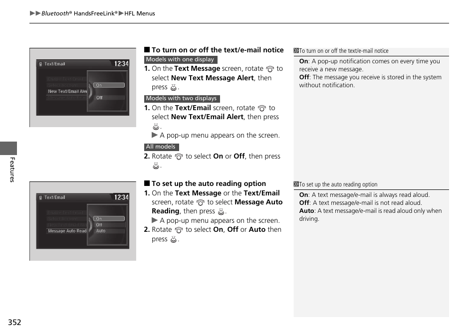 HONDA 1984 Accord Sedan - Owner's Manual User Manual | Page 353 / 593