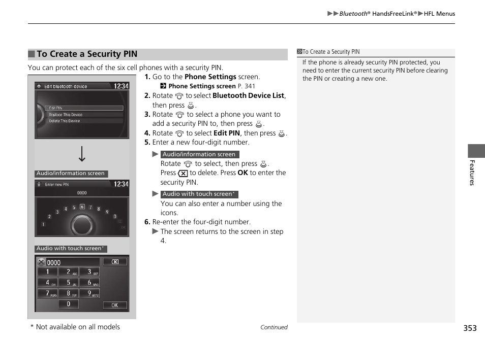 HONDA 1984 Accord Sedan - Owner's Manual User Manual | Page 354 / 593