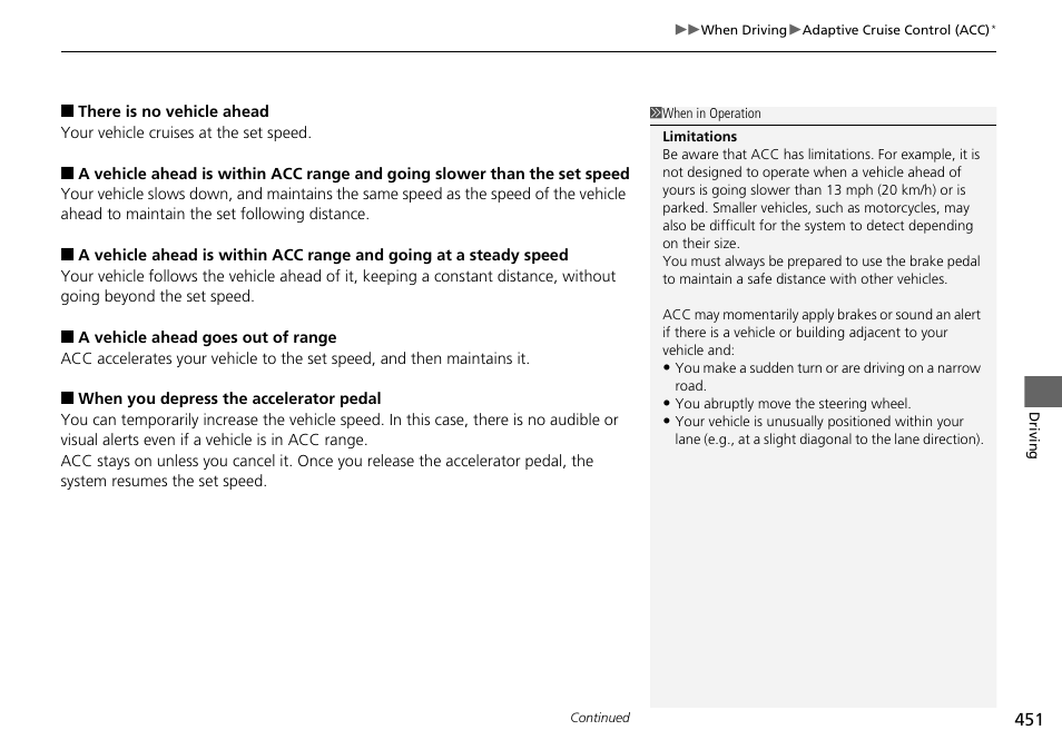 HONDA 1984 Accord Sedan - Owner's Manual User Manual | Page 452 / 593