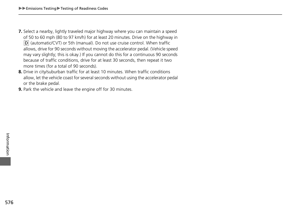 HONDA 1984 Accord Sedan - Owner's Manual User Manual | Page 577 / 593