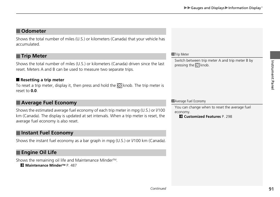 HONDA 1984 Accord Sedan - Owner's Manual User Manual | Page 92 / 593