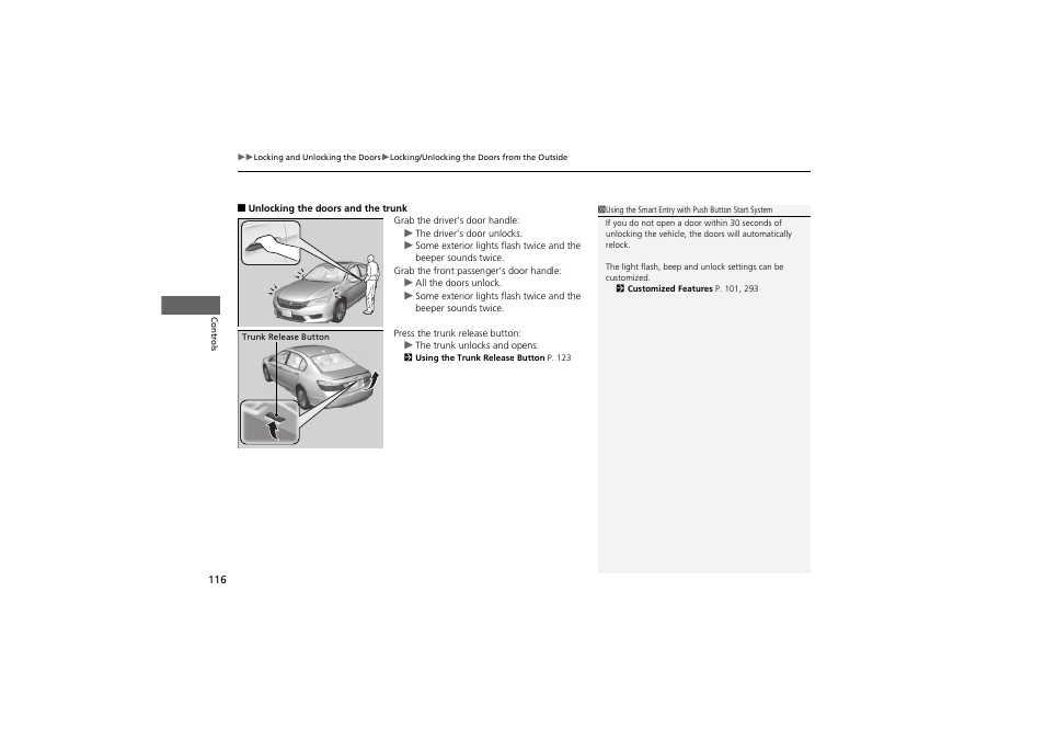 HONDA 2014 Accord Hybrid - Owner's Manual User Manual | Page 118 / 561