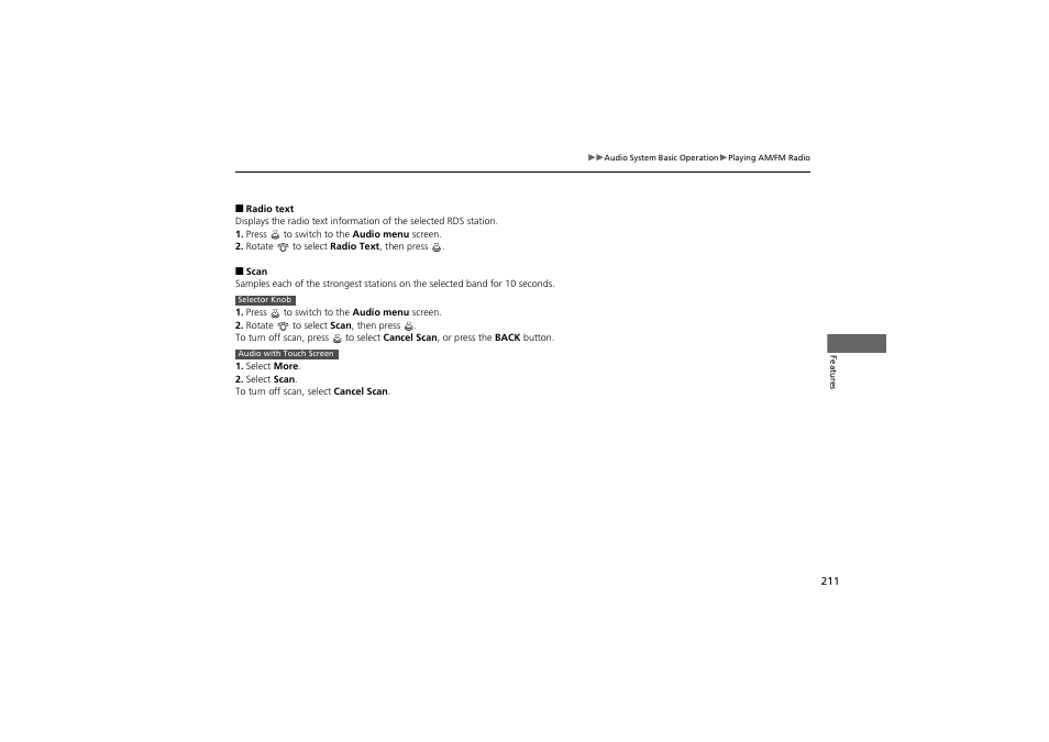 HONDA 2014 Accord Hybrid - Owner's Manual User Manual | Page 213 / 561