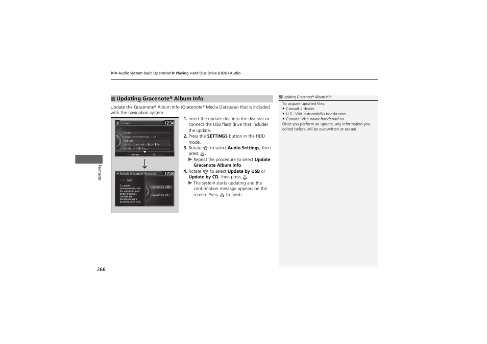 HONDA 2014 Accord Hybrid - Owner's Manual User Manual | Page 268 / 561