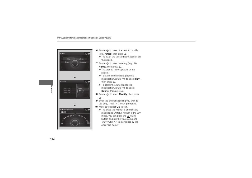 HONDA 2014 Accord Hybrid - Owner's Manual User Manual | Page 276 / 561
