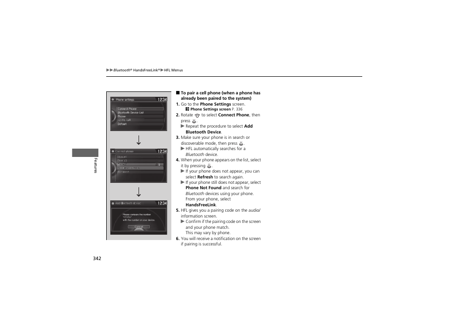 HONDA 2014 Accord Hybrid - Owner's Manual User Manual | Page 344 / 561