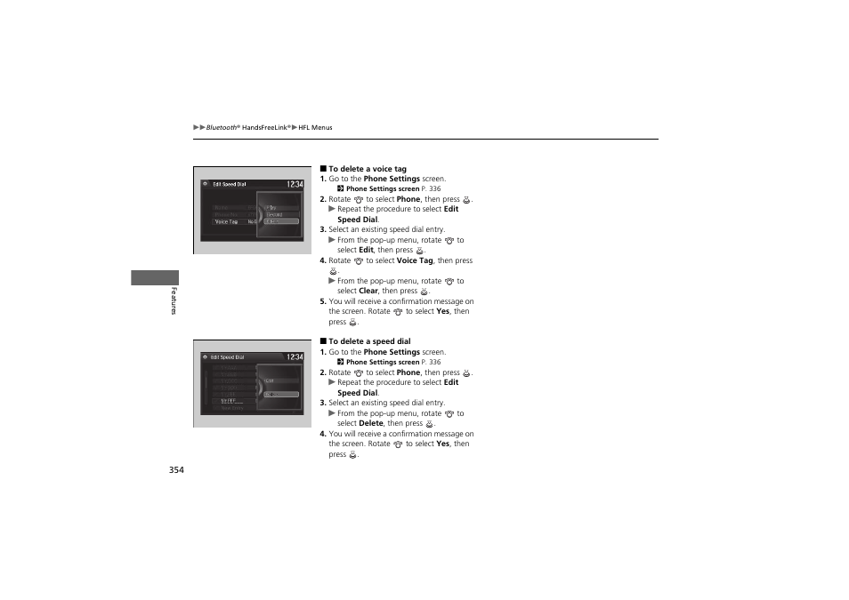 HONDA 2014 Accord Hybrid - Owner's Manual User Manual | Page 356 / 561
