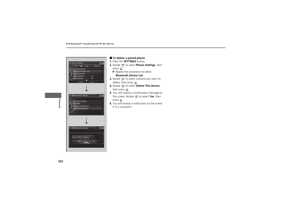 HONDA 2014 Accord Hybrid - Owner's Manual User Manual | Page 382 / 561