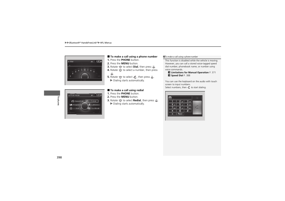 HONDA 2014 Accord Hybrid - Owner's Manual User Manual | Page 400 / 561