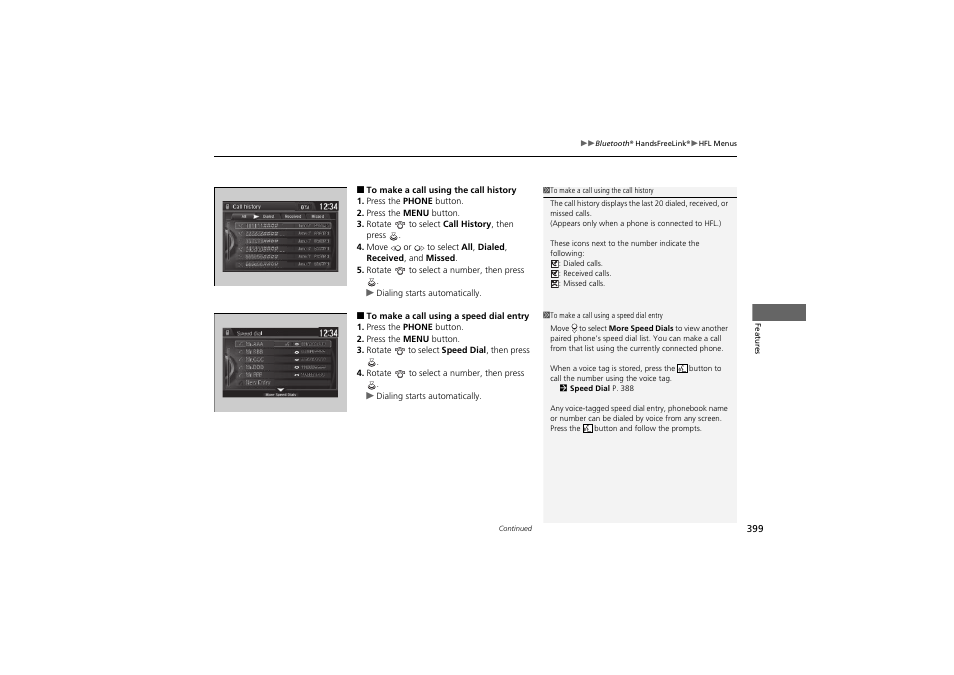 HONDA 2014 Accord Hybrid - Owner's Manual User Manual | Page 401 / 561