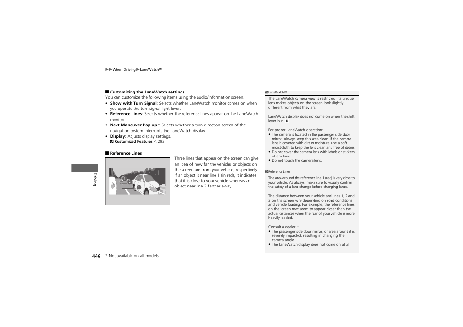 HONDA 2014 Accord Hybrid - Owner's Manual User Manual | Page 448 / 561