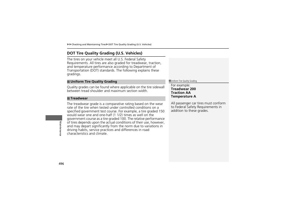 HONDA 2014 Accord Hybrid - Owner's Manual User Manual | Page 498 / 561
