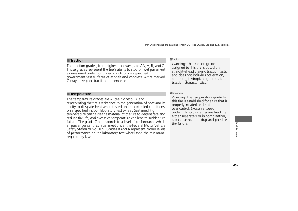HONDA 2014 Accord Hybrid - Owner's Manual User Manual | Page 499 / 561