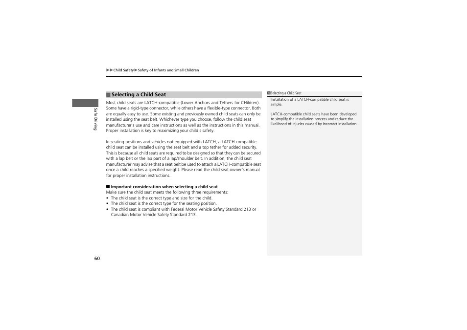 HONDA 2014 Accord Hybrid - Owner's Manual User Manual | Page 62 / 561