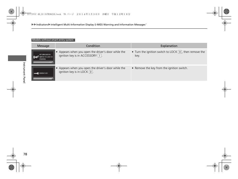 HONDA 1984 Civic Sedan - Owner's Manual User Manual | Page 79 / 469