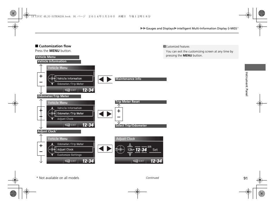 HONDA 1984 Civic Sedan - Owner's Manual User Manual | Page 92 / 469