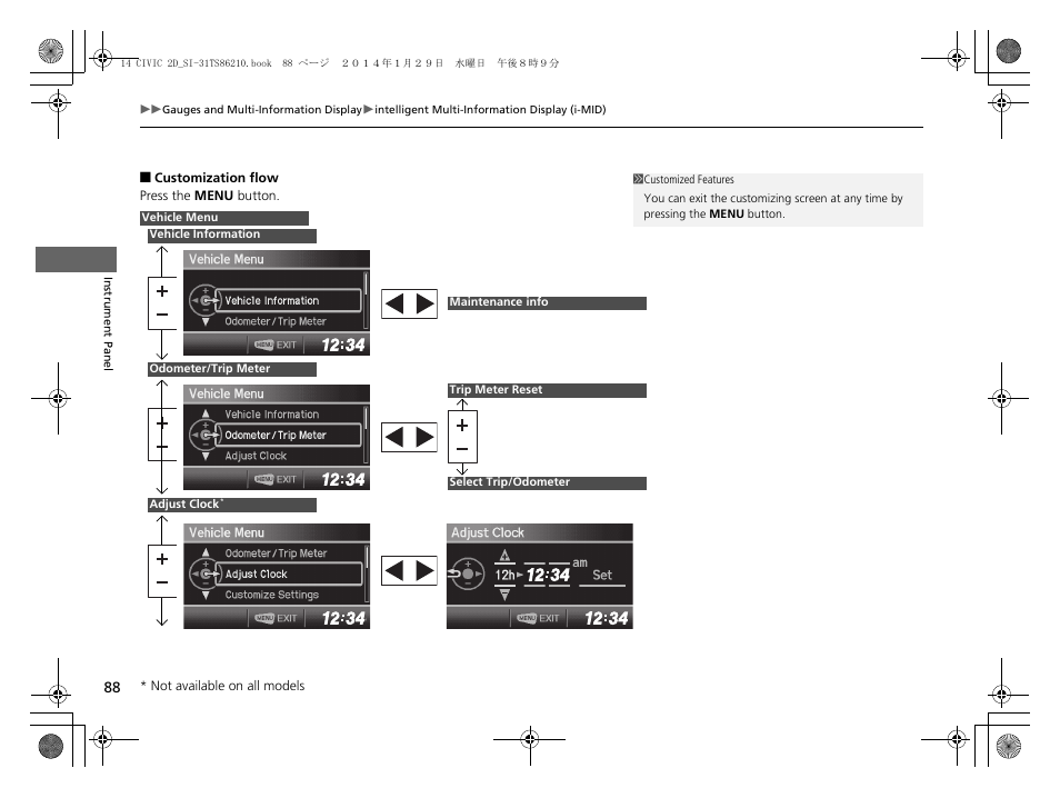 HONDA 1984 Civic Coupe - Owner's Manual User Manual | Page 89 / 441