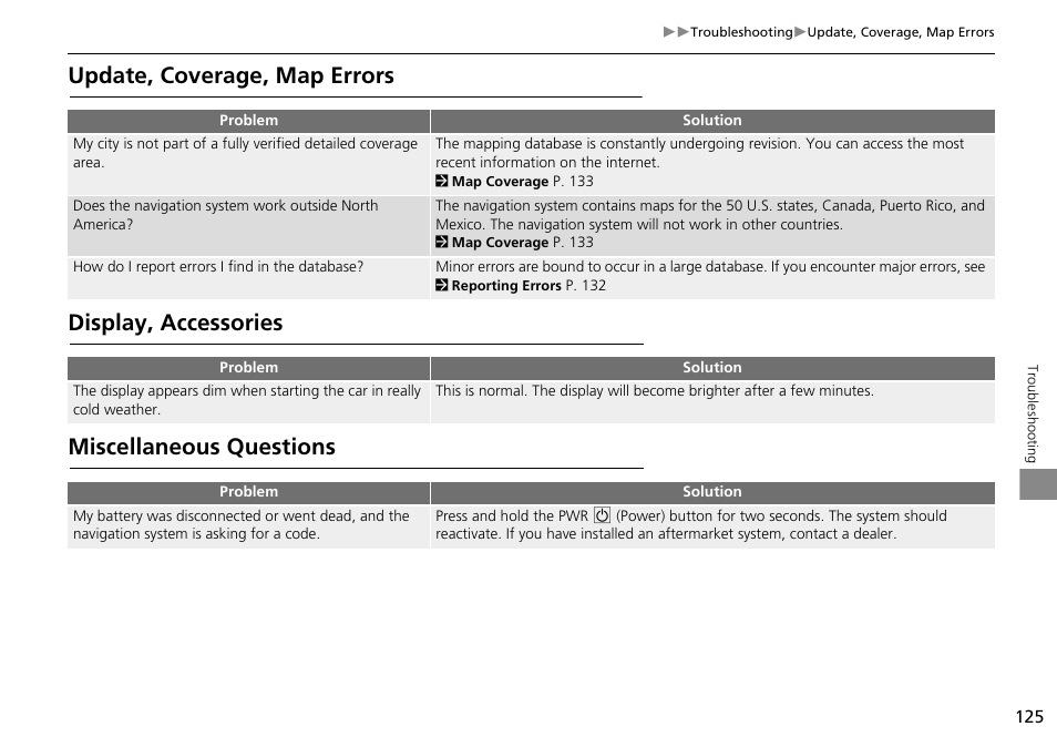 HONDA 2014 Crosstour - Navigation Manual User Manual | Page 127 / 153