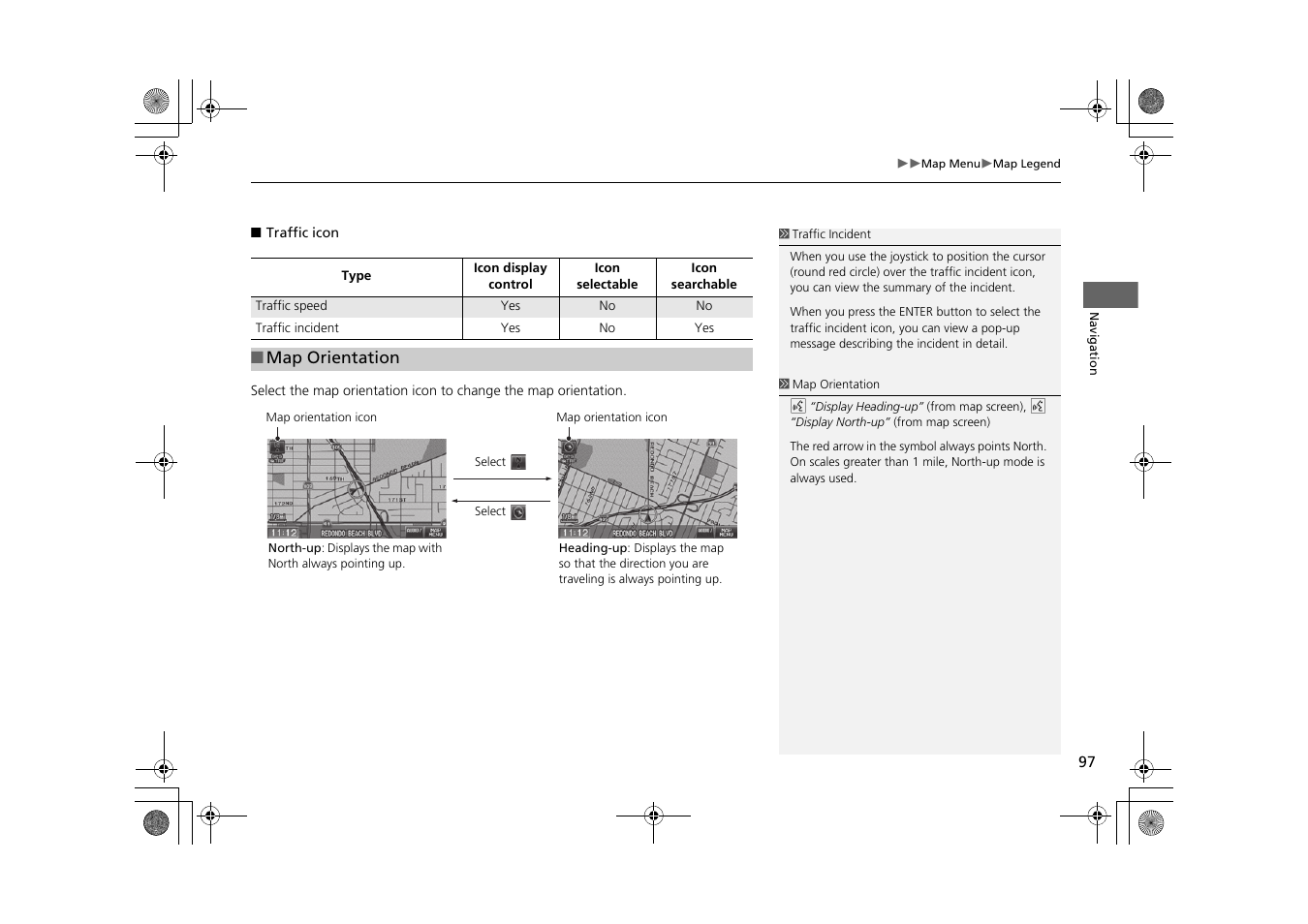 P97) | HONDA 2014 CR-Z - Navigation Manual User Manual | Page 98 / 208