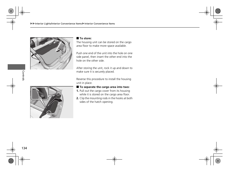 HONDA 2014 CR-Z - Owner's Manual User Manual | Page 135 / 329