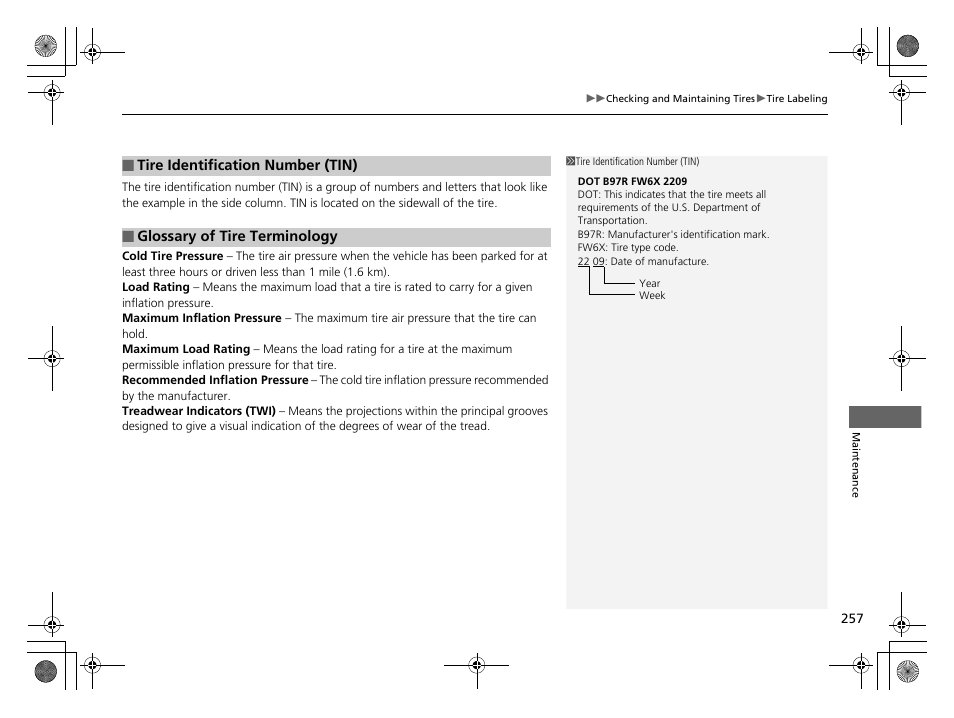 HONDA 2014 CR-Z - Owner's Manual User Manual | Page 258 / 329