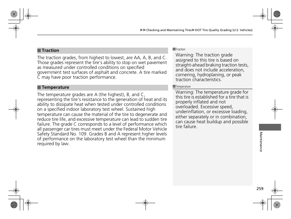 HONDA 2014 CR-Z - Owner's Manual User Manual | Page 260 / 329