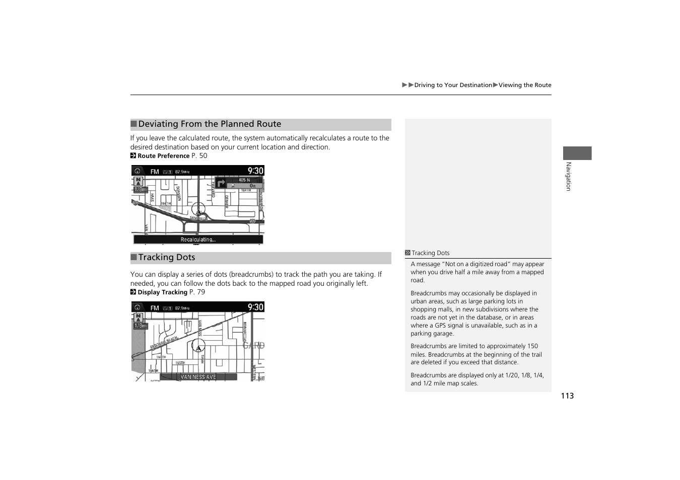 P113) | HONDA 2014 Odyssey - Navigation Manual User Manual | Page 114 / 327