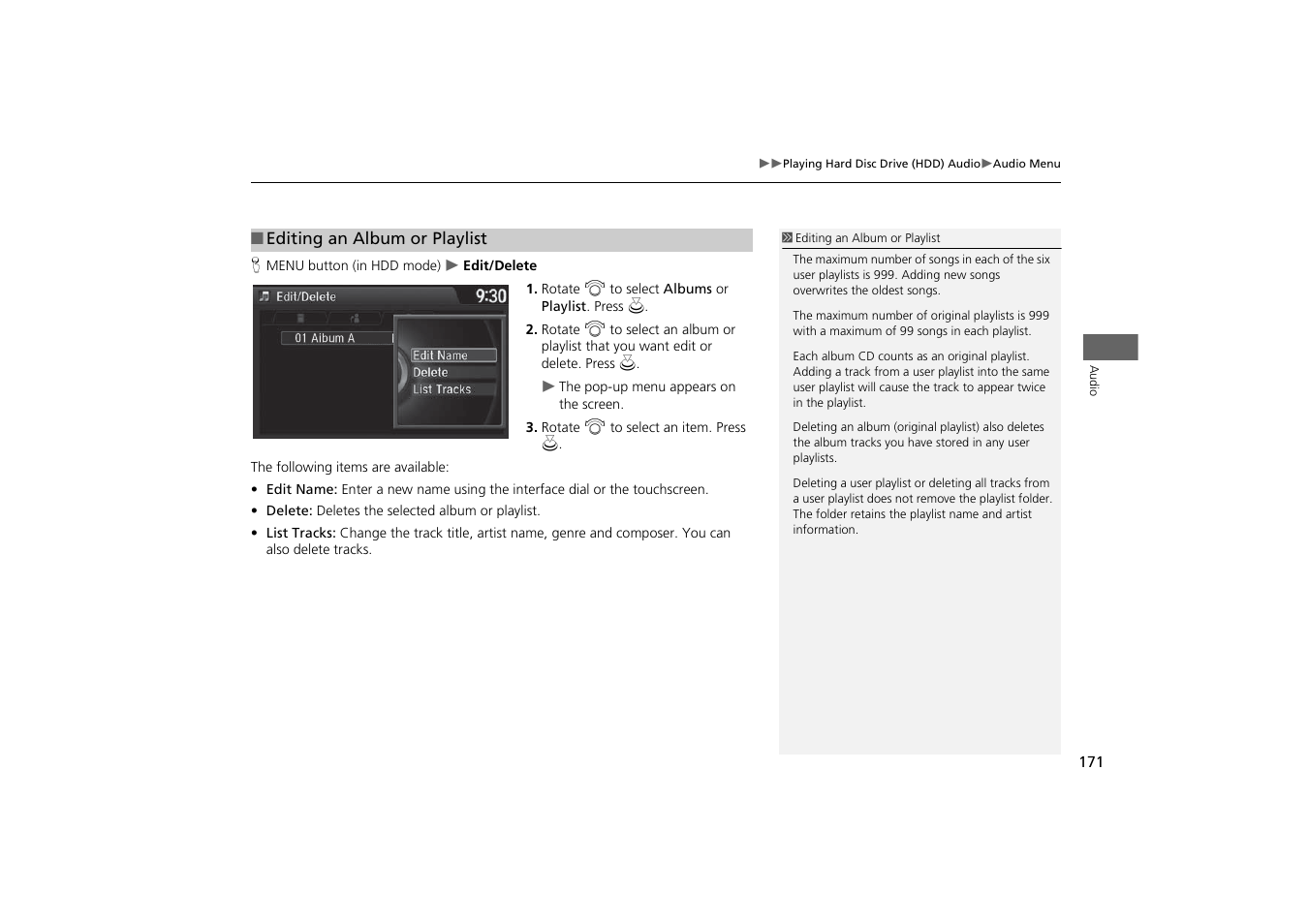 HONDA 2014 Odyssey - Navigation Manual User Manual | Page 172 / 327