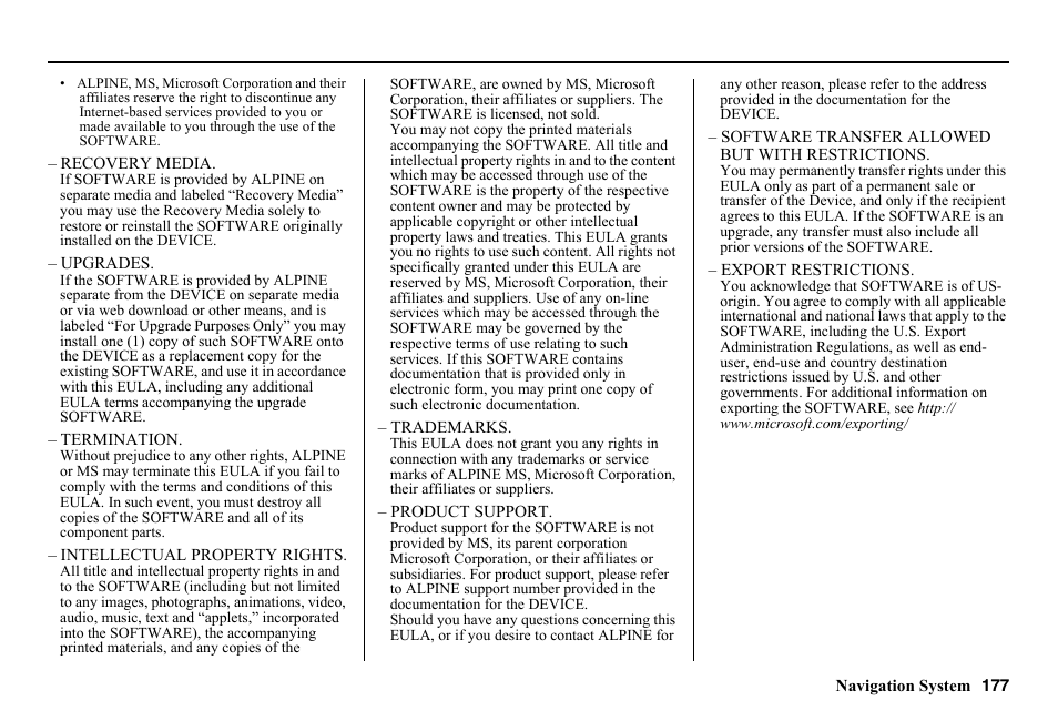 HONDA 2014 Pilot - Navigation Manual User Manual | Page 178 / 179
